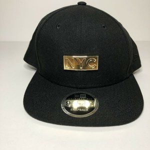 NYC Gold Plated Hat New York City New Era Snapback